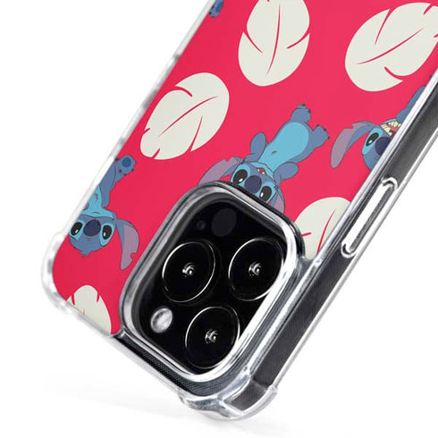Disney Lilo and Stitch Character Pattern iPhone 16 Pro MagSafe Case